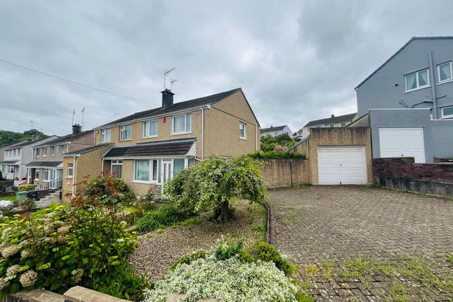 Thumbnail Semi-detached house for sale in Treveneague Gardens, Manadon, Plymouth