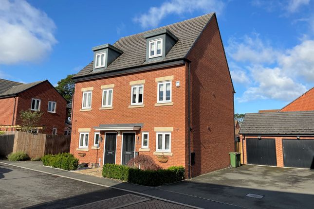 Thumbnail Semi-detached house for sale in Hawthorn Grove, Sapcote, Leicester