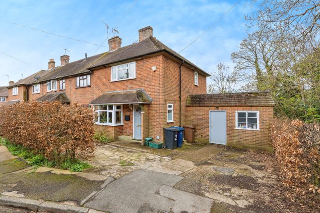Thumbnail End terrace house for sale in Holly Lane, Godalming, Surrey