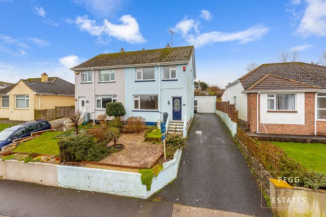 Thumbnail Semi-detached house for sale in Higher Cadewell Lane, Torquay