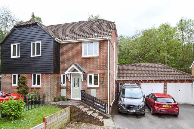 Thumbnail Semi-detached house for sale in William Morris Way, Crawley, West Sussex