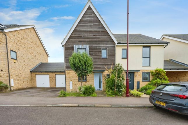 Semi-detached house for sale in Mosquito Road, Upper Cambourne, Cambridge