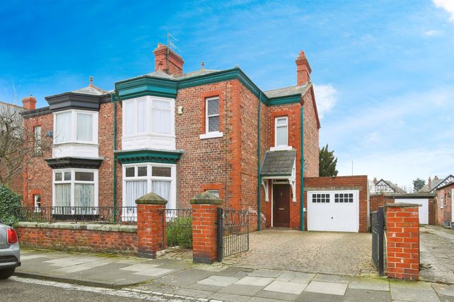 Thumbnail Semi-detached house for sale in Hutton Avenue, Hartlepool
