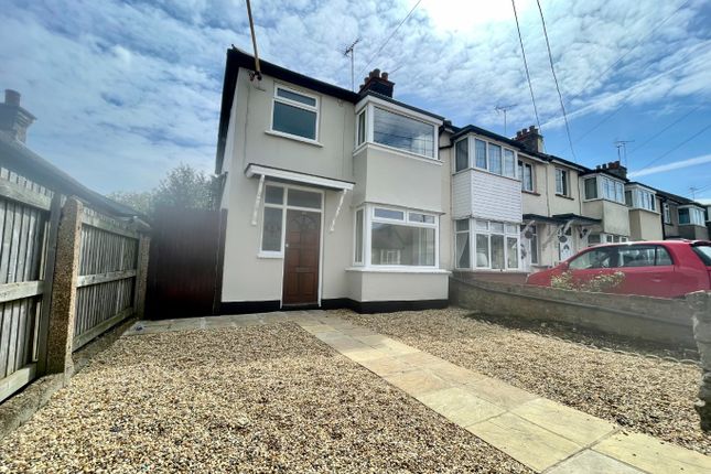 Thumbnail Semi-detached house to rent in Meadow Road, Hadleigh, Benfleet