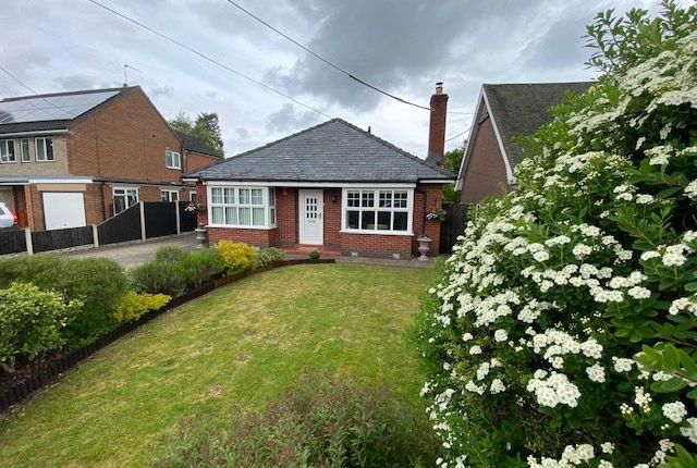Thumbnail Bungalow for sale in Manor Road, Sandbach