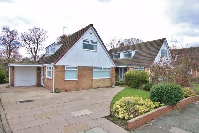 Thumbnail Detached bungalow for sale in Does Meadow Road, Bromborough, Wirral