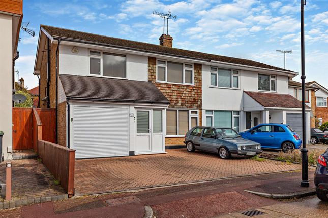 Thumbnail Semi-detached house for sale in Seldon Close, Westcliff-On-Sea