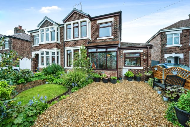 Semi-detached house for sale in Ashbourne Road, Warrington, Cheshire
