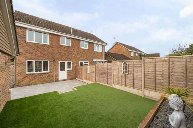 Semi-detached house for sale in Bede Drive, Charlton, Andover