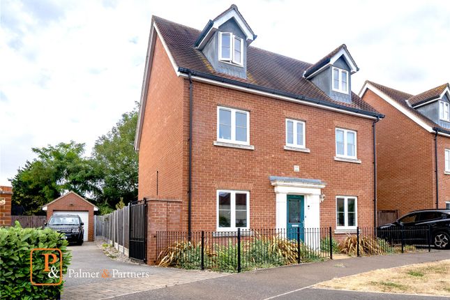 Thumbnail Detached house for sale in Woden Avenue, Stanway, Colchester, Essex