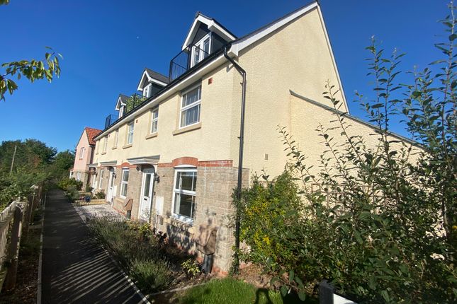 Thumbnail End terrace house to rent in South View Pasture, Cranbrook, Exeter