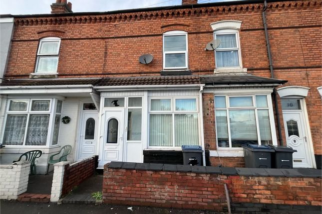 Thumbnail Terraced house to rent in Albert Road, Birmingham