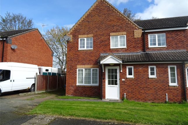 Thumbnail Semi-detached house for sale in Coly Anchor Close, Kinnerley, Oswestry, Shropshire