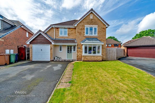 Thumbnail Detached house for sale in Larkspur Way, Clayhanger, Walsall