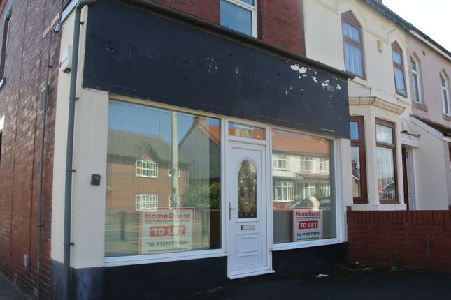 Thumbnail Retail premises to let in Poulton Road, Fleetwood