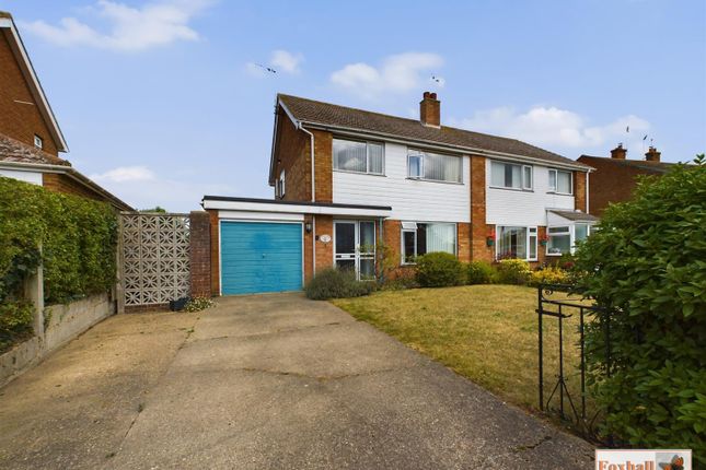 Thumbnail Semi-detached house for sale in Bucklesham Road, Kirton, Ipswich