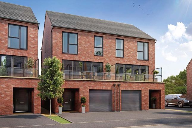 Thumbnail Semi-detached house for sale in "The Hexham" at Kings Wall Drive, Newport