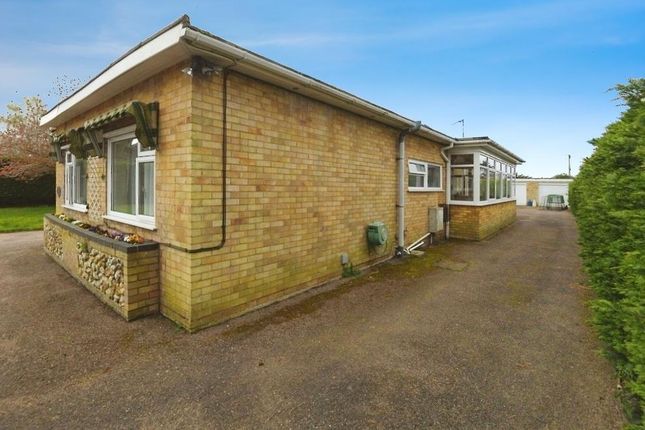 Detached bungalow for sale in Ryston End, Downham Market, Norfolk