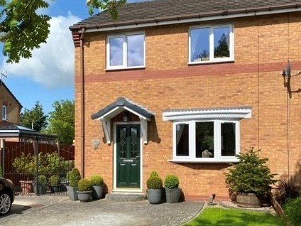 Thumbnail Semi-detached house for sale in Cae Isa, New Brighton, Mold, Flintshire