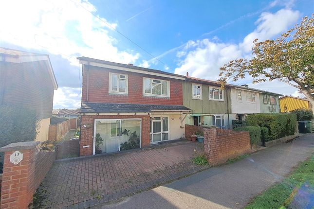 Thumbnail End terrace house for sale in Chedworth Crescent, Cosham, Portsmouth