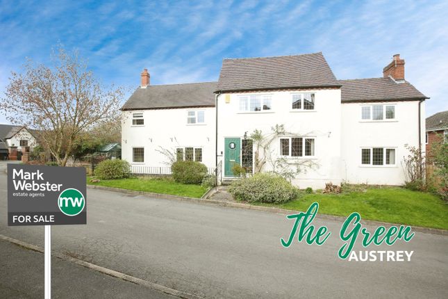 Thumbnail Detached house for sale in The Green, Austrey, Atherstone