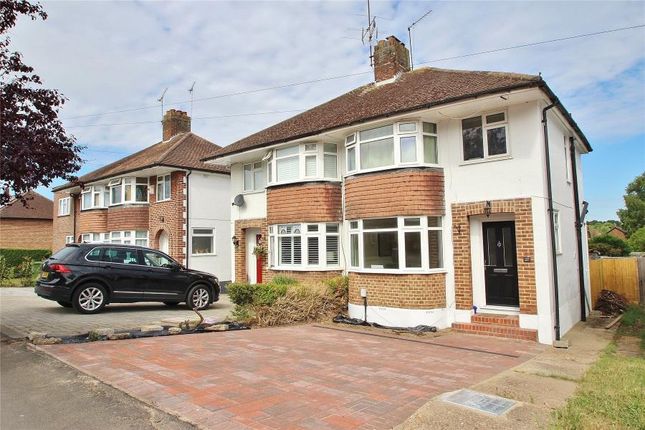 Semi-detached house to rent in Meadway Drive, Horsell, Woking