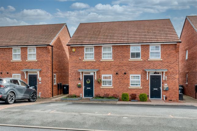 Thumbnail Semi-detached house for sale in Oakdale Close, Wirehill, Redditch