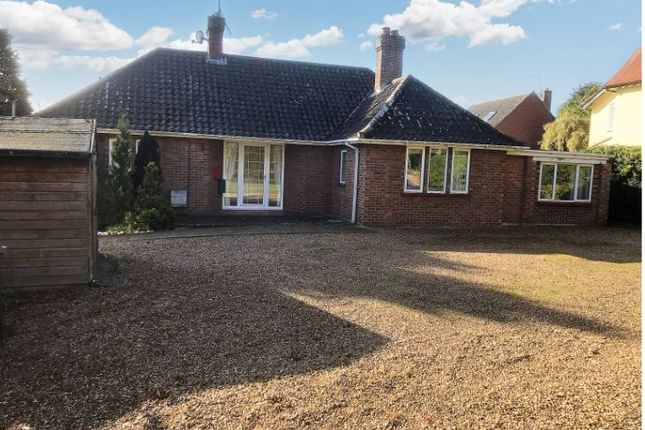 Detached bungalow for sale in Wells Road, Fakenham