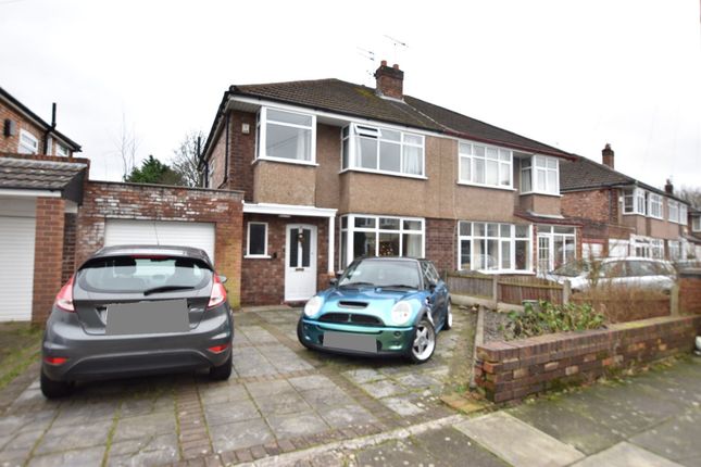 Semi-detached house for sale in Endfield Park, Grassendale, Liverpool.