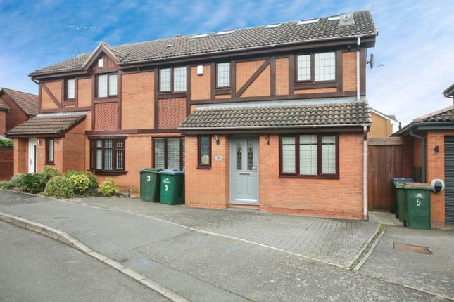 Thumbnail Semi-detached house for sale in Kirton Close, Keresley, Coventry