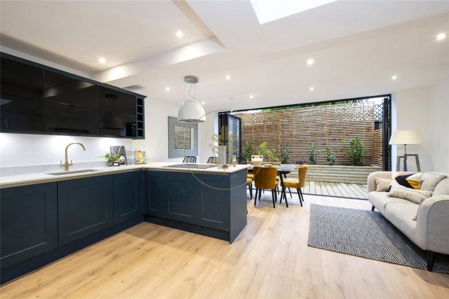 Thumbnail End terrace house for sale in Canfield Gardens, South Hampstead, London