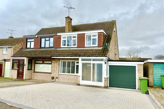 Thumbnail Semi-detached house for sale in Grays Court, Enderby, Leicester, Leicestershire.