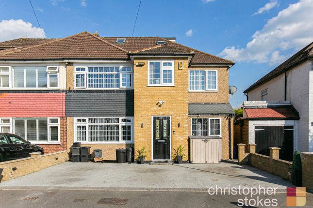 Thumbnail Semi-detached house for sale in Moreton Close, Cheshunt, Waltham Cross, Hertfordshire