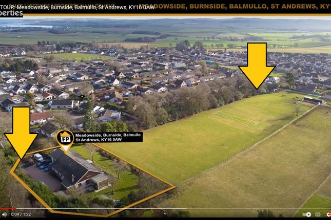Detached bungalow for sale in Meadowside, Burnside, Balmullo, St Andrews