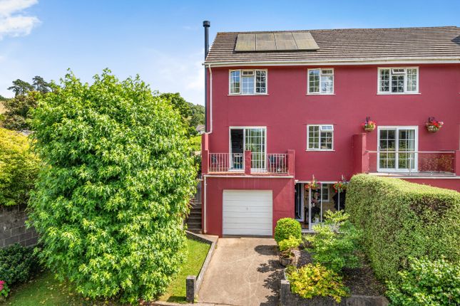 Thumbnail End terrace house for sale in Beverley Way, Newton Abbot, Devon