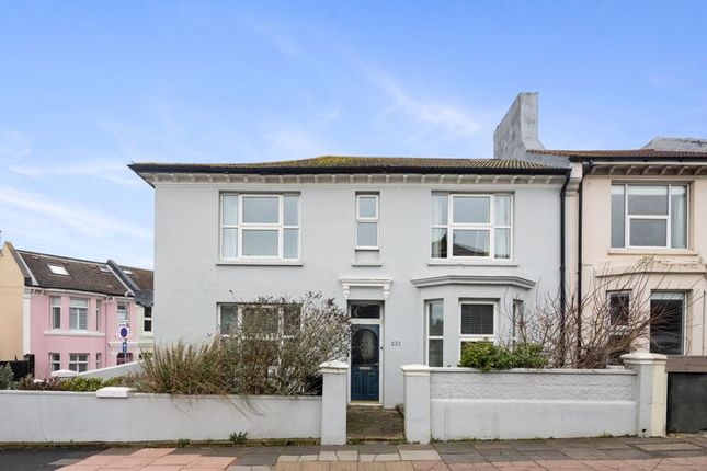Thumbnail End terrace house for sale in Queens Park Road, Hanover, Brighton