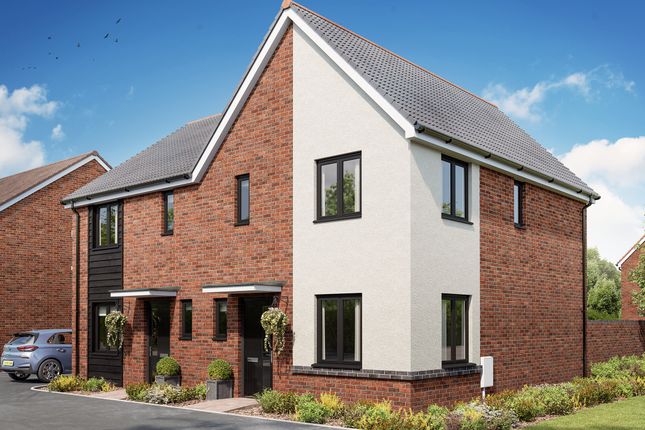 End terrace house for sale in "The Danbury" at Kingsdown Road, South Marston, Swindon