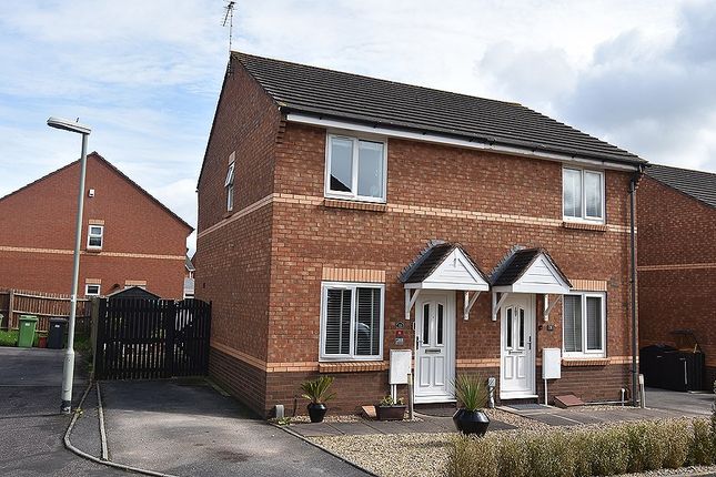 Thumbnail Semi-detached house for sale in Rews Meadow, Monkerton, Exeter