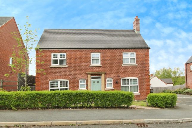 Detached house for sale in Blackham Road, Hugglescote, Coalville, Leicestershire