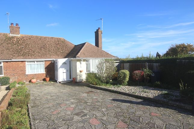 Thumbnail Semi-detached bungalow for sale in Coppice Avenue, Lower Willingdon, Eastbourne