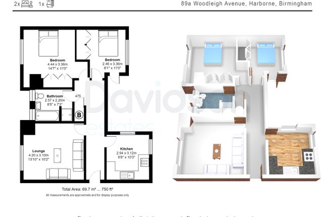 Flat 1, 89, Woodleigh Avenue, Birmingham photo 3