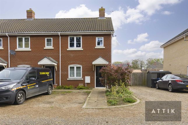 End terrace house for sale in Pine Tree Close, Holton, Halesworth