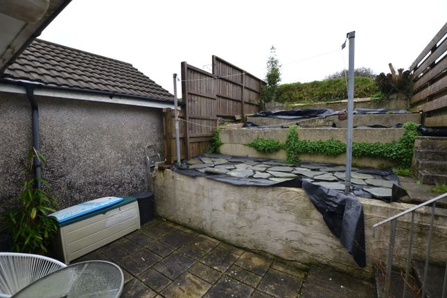 Terraced bungalow for sale in Fortescue Close, Foxhole, St. Austell, Cornwall