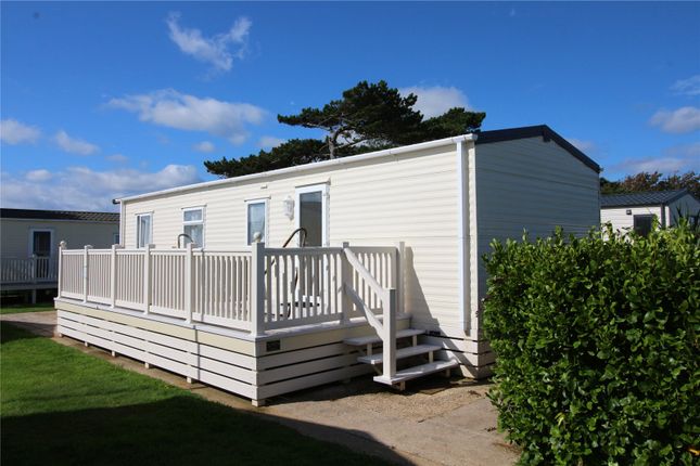 Thumbnail Mobile/park home for sale in Chewton Sounds, Naish Estate, Barton On Sea, Hampshire