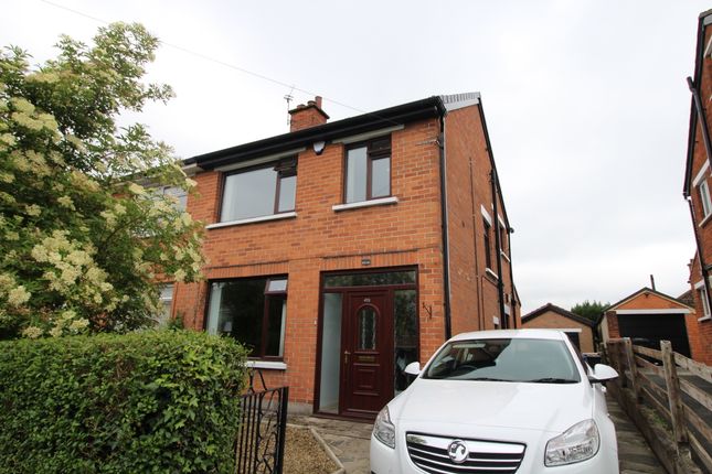 Thumbnail Semi-detached house to rent in Cricklewood Park, Belfast