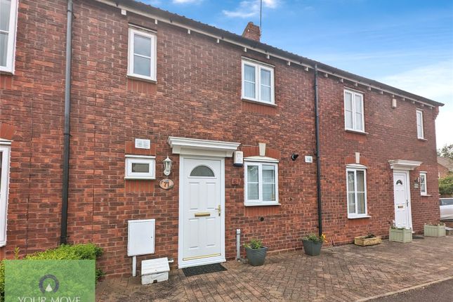 Thumbnail Terraced house to rent in Royal Worcester Crescent, Bromsgrove, Worcestershire