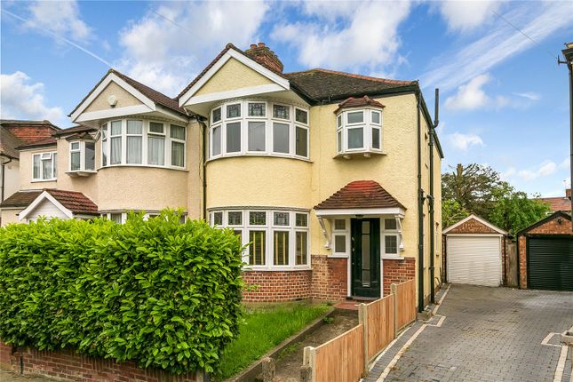 Thumbnail Semi-detached house to rent in Godfrey Avenue, Twickenham, Middlesex