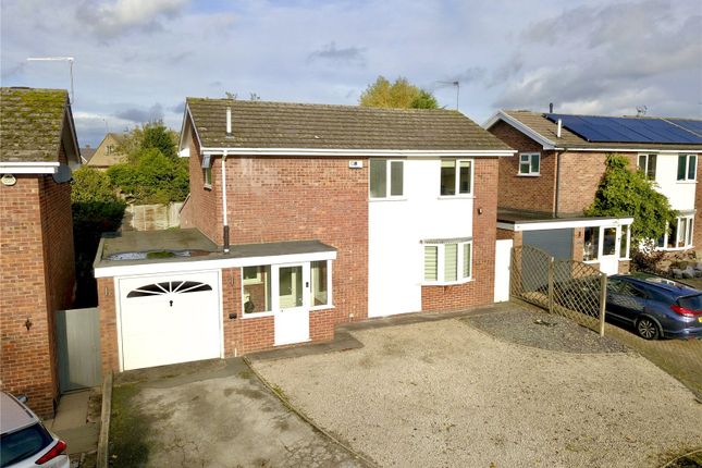 Thumbnail Detached house for sale in Manor Close, Burbage, Hinckley, Leicestershire
