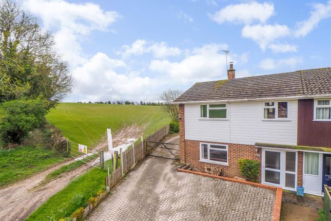 Semi-detached house for sale in Kings Elms, Barton Stacey, Winchester