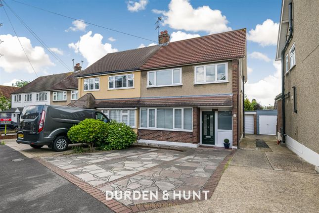 Thumbnail Semi-detached house for sale in Surrey Drive, Hornchurch